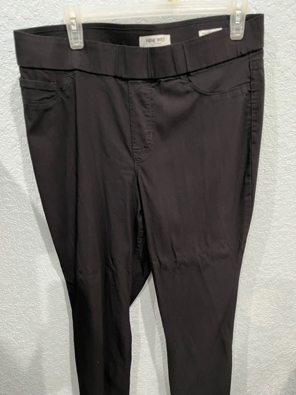 Nine West Black Slim Ponte Leggings